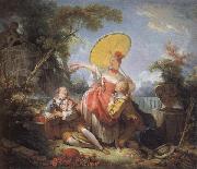 Jean-Honore Fragonard The Musical Contest oil painting picture wholesale